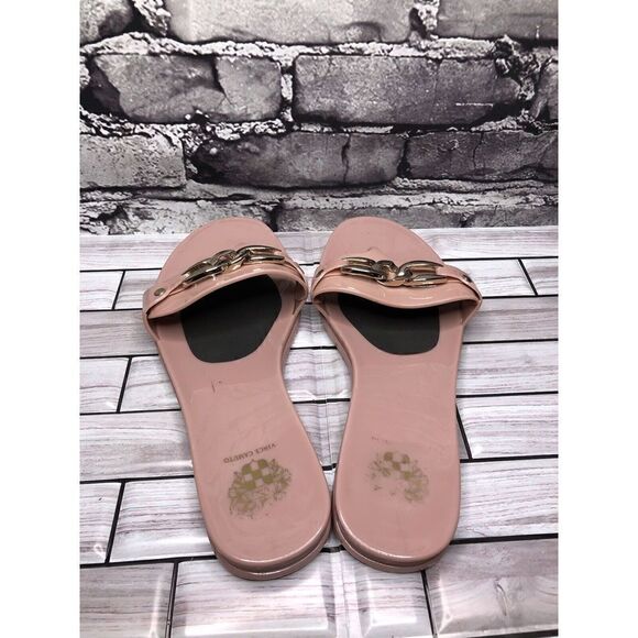 Vince Camuto Evolet Blush Rose Jelly Rubber Thong Sandals Women’s Sz 8M US/39EU - Picture 8 of 16